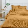Linge de lit - Housse de couette 100% Coton 260 x 240 cm Miel - COTON PUR
