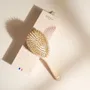 Accessoires cheveux - Brosse Soin & Brillance Sanglier/nylon Made in France - BACHCA