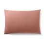 Bed linens - 100% Cotton Pillowcase 50 x 70 cm Old Pink - COTON PUR
