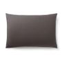 Linge de lit - Taie d'oreiller 100% Coton 50 x 70 cm Ardoise - COTON PUR
