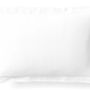 Linge de lit - Taie d'oreiller Percale 50 x 70 cm Pur Coton Peigné Longues Fibres 80 Fils/cm² Neige - COTON PUR