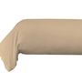 Linge de lit - Taie de traversin Percale 45 x 185 cm Pur Coton Peigné Longues Fibres 80 Fils/cm² Lin - COTON PUR