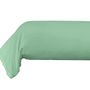 Bed linens - Percale Bolster Case 45 x 185 cm Pure Combed Long Staple Cotton 80 Thread Count Celadon - COTON PUR