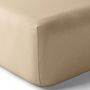 Linge de lit - Drap housse Percale 140 x 190 cm Pur Coton Peigné Longues Fibres 80 Fils/cm² Lin - COTON PUR