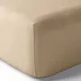 Bed linens - Percale fitted sheet 200 x 200 cm Pure Combed Cotton Long Fibers 80 Thread Count/cm² Linen - COTON PUR