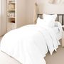 Bed linens - Percale Duvet Cover 140 x 200 cm Pure Combed Long Fiber Cotton 80 Thread Count/cm² Snow - COTON PUR