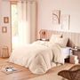 Linge de lit - Parure de Couette Gaze de Coton 260 x 240 cm + 2 Taies d'oreiller 65 x 65 cm Naturel - COTON PUR