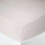 Bed linens - Cotton Gauze Fitted Sheet 90 x 190 cm Snow - COTON PUR