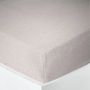 Bed linens - Cotton Gauze Fitted Sheet 160 x 200 cm Pearl - COTON PUR
