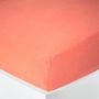 Linge de lit - Drap housse Gaze de Coton 160 x 200 cm Blush - COTON PUR