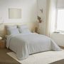 Bed linens - Complete Pack Single-Color Duvet Cover 220 x 240 cm - Fitted Sheet 160 x 200 cm - 100% Cotton 57 Threads - COTON PUR