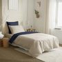 Bed linens - Complete Pack Two-tone duvet cover 140 x 200 cm - Fitted sheet 90 x 190 cm - 100% Cotton 57 thread count - COTON PUR