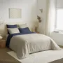 Bed linens - Complete Pack Two-tone duvet cover 220 x 240 cm - Fitted sheet 160 x 200 cm - 100% Cotton 57 threads - COTON PUR