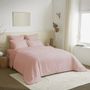 Bed linens - Complete Pack Single Color Duvet Cover 240 x 260 cm - Fitted Sheet 180 x 200 cm King Size - 100% Cotton 57 Thread Count - COTON PUR