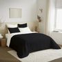 Linge de lit - Pack Complet Housse de couette Bicolore 220 x 240 cm - Drap housse 140 x 190 cm - 100% Coton 57 Fils - COTON PUR