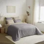 Bed linens - Complete Pack Two-tone duvet cover 220 x 240 cm - Fitted sheet 160 x 200 cm - 100% Cotton 57 threads - COTON PUR