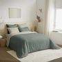 Linge de lit - Pack Complet Housse de couette Bicolore 220 x 240 cm - Drap housse 140 x 190 cm - 100% Coton 57 Fils - COTON PUR