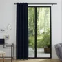 Curtains and window coverings - Blackout Curtain 140 x 260 cm Midnight Blue - COTON PUR
