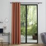 Rideaux et voilages - Rideau Occultant 140 x 260 cm Terracotta - COTON PUR