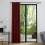Curtains and window coverings - Blackout Curtain 140 x 260 cm Wine Red - COTON PUR