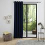 Curtains and window coverings - Thermal Blackout Curtains 140 x 260 cm Midnight Blue - COTON PUR