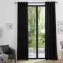 Curtains and window coverings - Pair of “Linen Effect” Eyelet Curtains 140 x 260 cm Moonlight deco Truffle - COTON PUR