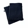 Other bath linens - Set of 2 "Spa" Washcloths 100% Cotton 15 x 21 cm Midnight Blue - COTON PUR