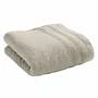 Serviettes de bain - Serviette de Toilette "Spa" 100% Coton 50 x 100 cm Sable - COTON PUR