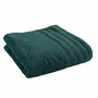 Serviettes de bain - Drap de Douche "Spa" 100% Coton 70 x 140 cm Emeraude - COTON PUR
