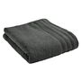 Serviettes de bain - Drap de Bain "Spa" 100% Coton 90 x 150 cm Ardoise - COTON PUR
