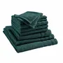 Autres linges de bain - Pack Éponge 10 Pièces "Spa" 100% Coton Emeraude - COTON PUR