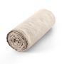 Bed linens - 100% Cotton Fitted Sheet 160 x 200 cm Sand - COTON PUR