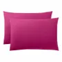 Linge de lit - Taie d'oreiller 100% Coton 50 x 70 cm Magenta - COTON PUR