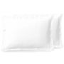 Linge de lit - Taie d'oreiller Percale 50 x 70 cm Pur Coton Peigné Longues Fibres 80 Fils/cm² Neige - COTON PUR