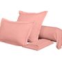 Linge de lit - Taie de traversin Percale 45 x 185 cm Pur Coton Peigné Longues Fibres 80 Fils/cm² Rose Poudré - COTON PUR