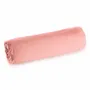 Bed linens - Percale fitted sheet 90 x 190 cm Pure Combed Cotton Long Fibers 80 Thread Count/cm² Powder pink - COTON PUR