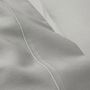 Bed linens - Flat Sheet 270 x 300 cm Pure Combed Cotton Long Staples 80 Thread Count/cm² Pearl - COTON PUR