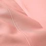 Linge de lit - Drap Plat 270 x 300 cm Pur Coton Peigné Longues Fibres 80 Fils/cm² Rose poudré - COTON PUR