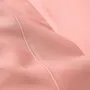 Linge de lit - Drap Plat 270 x 300 cm Pur Coton Peigné Longues Fibres 80 Fils/cm² Rose poudré - COTON PUR