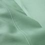 Bed linens - Flat Sheet 270 x 300 cm Pure Combed Cotton Long Staples 80 Threads/cm² Celadon - COTON PUR