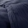 Bed linens - Cotton Gauze Duvet Set 240 x 220 cm + 2 Pillowcases 65 x 65 cm Midnight Blue - COTON PUR