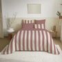 Bed linens - Complete Pack Printed Duvet Cover 220 x 240 cm - Fitted Sheet 160 x 200 cm - 100% Cotton 57 Threads - COTON PUR