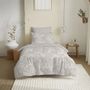 Bed linens - Complete Pack Printed Duvet Cover 140 x 200 cm - Fitted Sheet 90 x 190 cm - 100% Cotton 57 Threads - COTON PUR