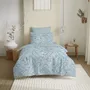 Bed linens - Complete Pack Printed Duvet Cover 140 x 200 cm - Fitted Sheet 90 x 190 cm - 100% Cotton 57 Thread Count - COTON PUR