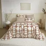 Bed linens - Complete Pack Printed Duvet Cover 220 x 240 cm - Fitted Sheet 160 x 200 cm - 100% Cotton 57 Thread Count - COTON PUR