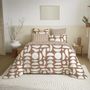 Linge de lit - Pack Complet Housse de couette Imprimé 240 x 260 cm - Drap housse 180 x 200 cm King Size - 100% Coton 57 Fils - COTON PUR