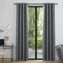 Curtains and window coverings - Blackout Curtain 140 x 260 cm Granite - COTON PUR
