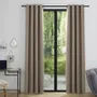 Curtains and window coverings - Blackout Curtain 140 x 260 cm Taupe - COTON PUR