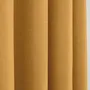 Curtains and window coverings - Pair of “Linen Effect” Eyelet Curtains 140 x 260 cm Moonlight deco Honey - COTON PUR