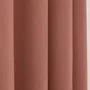 Curtains and window coverings - Pair of “Linen Effect” Eyelet Curtains 140 x 260 cm Moonlight deco Woody Rose - COTON PUR